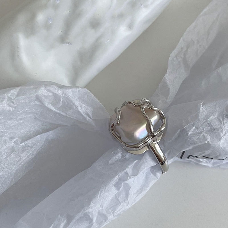 Minimalist Irregular Twined Finger Rings