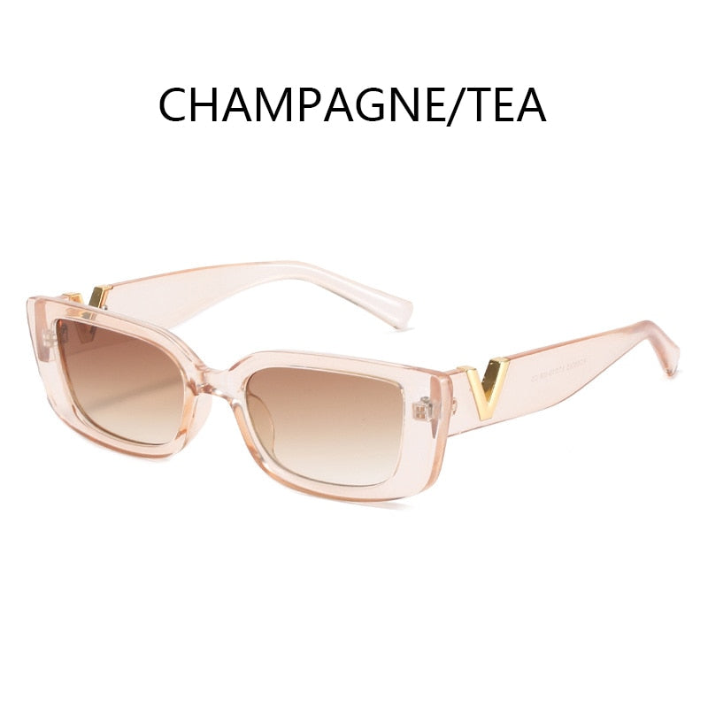 Designer Cat Eye Small Frame Sun Glasses