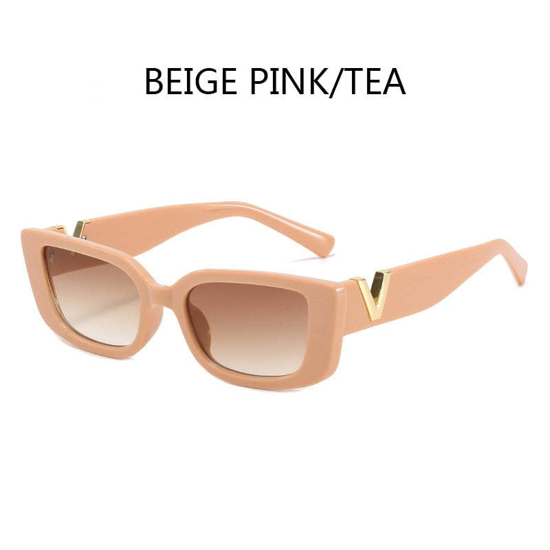 Designer Cat Eye Small Frame Sun Glasses