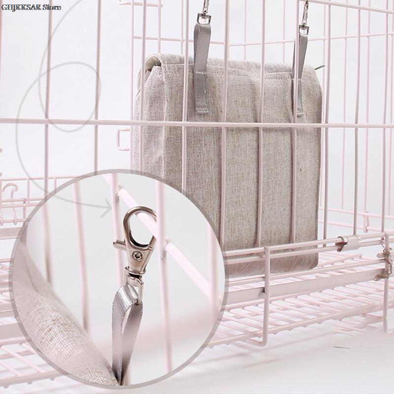 1PC Hanging Pouch Feeder Hay Bag Holder with Hooks