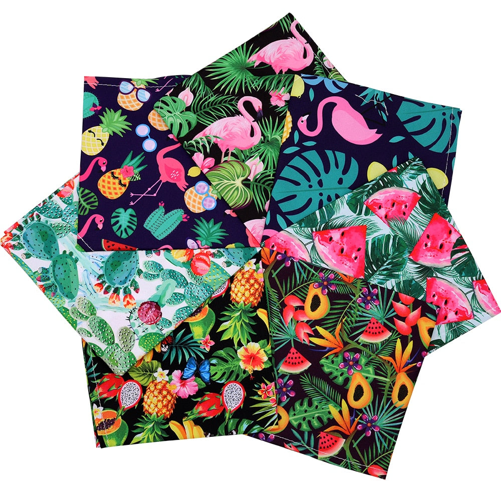 Fruit Printing Small Dog Bandanas Scarf