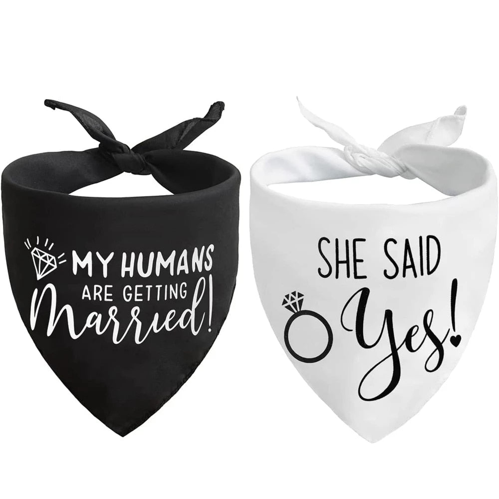 Wedding Bandana My Humans