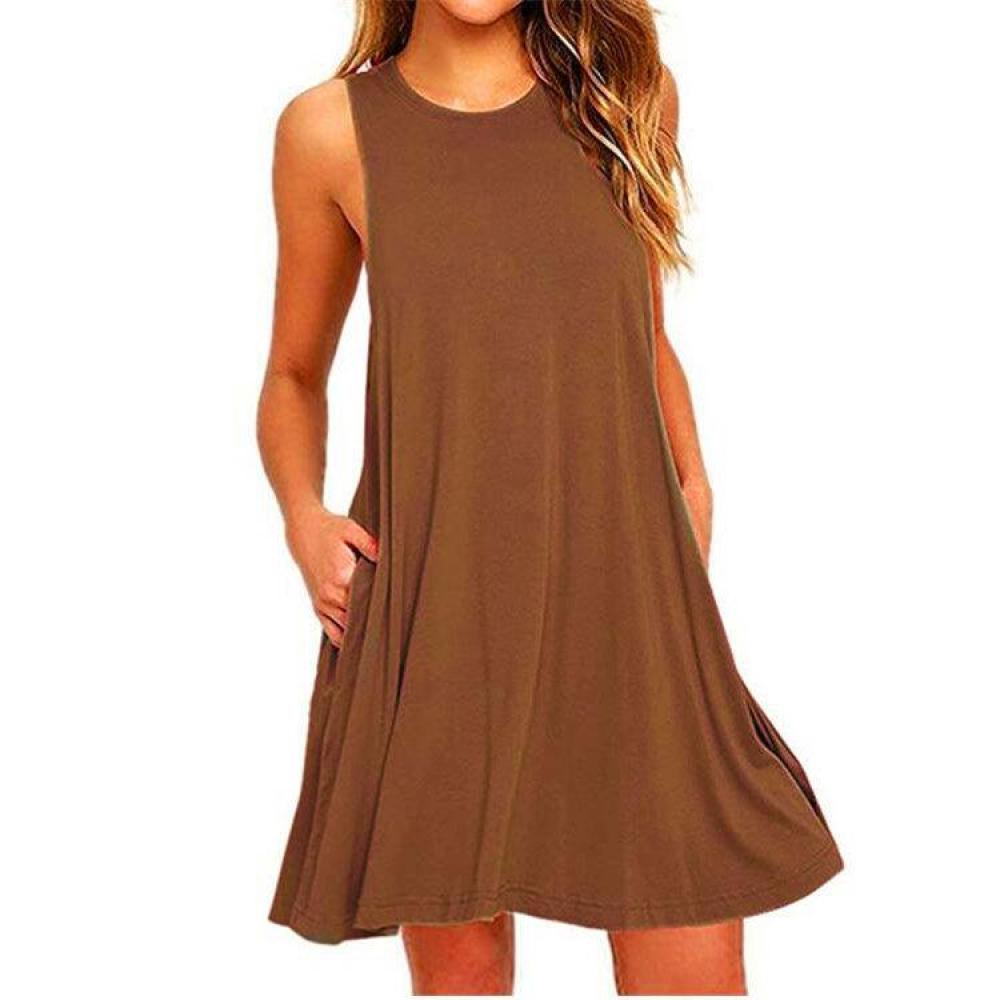 Women Black Blue Summer Dress 2022
