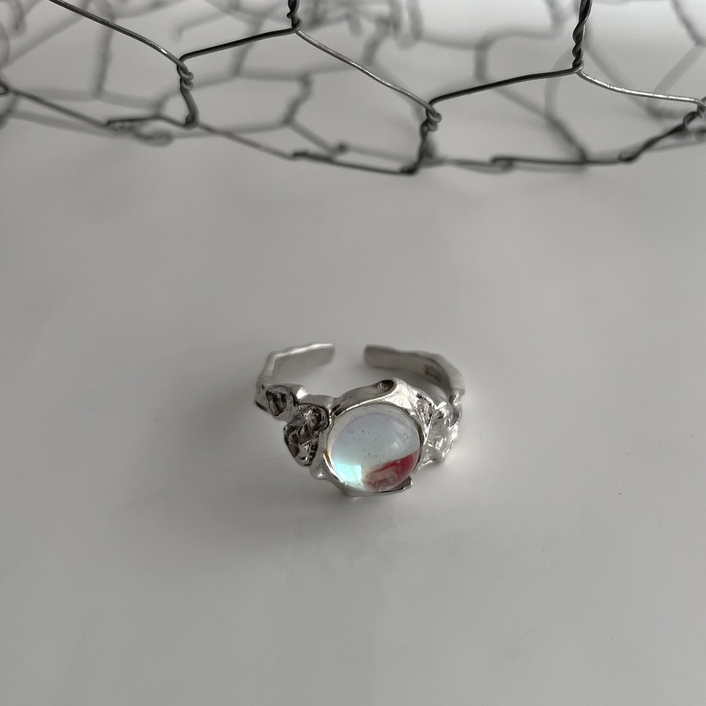 Minimalist Irregular Twined Finger Rings