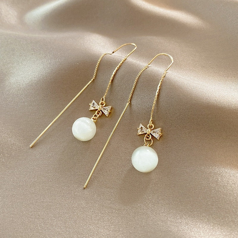 Crystal Butterfly Heart Star Dangle Earring