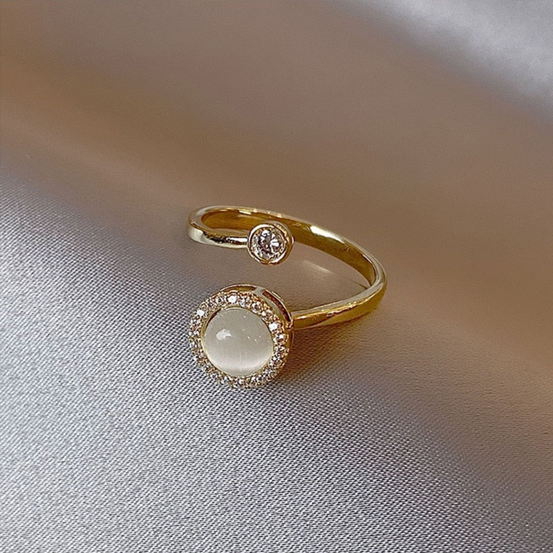 Minimalist Irregular Twined Finger Rings