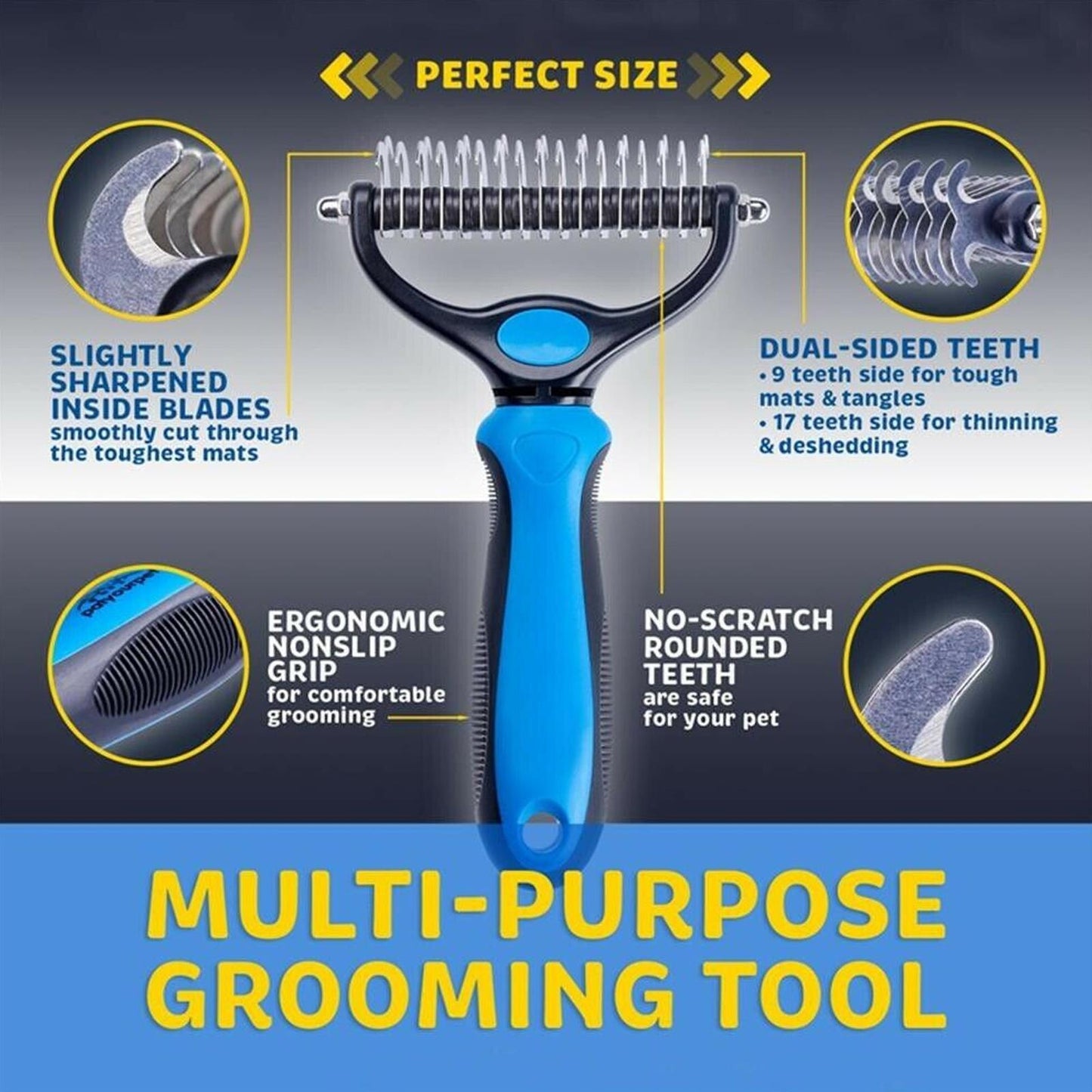 Fur Knot Cutter Grooming Shedding Tools