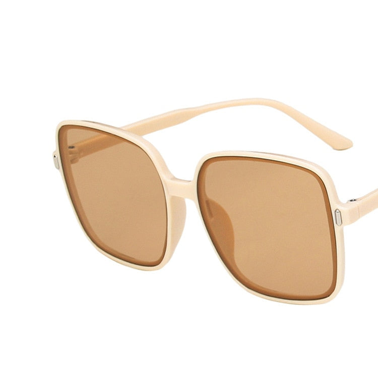 Rice Nail Square Sunglasses Round Face