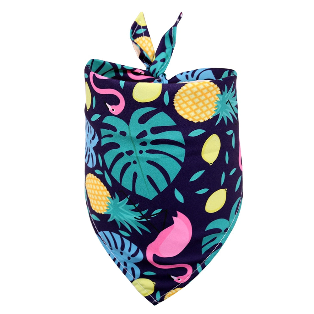 Fruit Printing Small Dog Bandanas Scarf