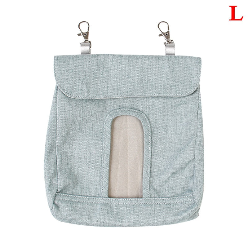 1PC Hanging Pouch Feeder Hay Bag Holder with Hooks