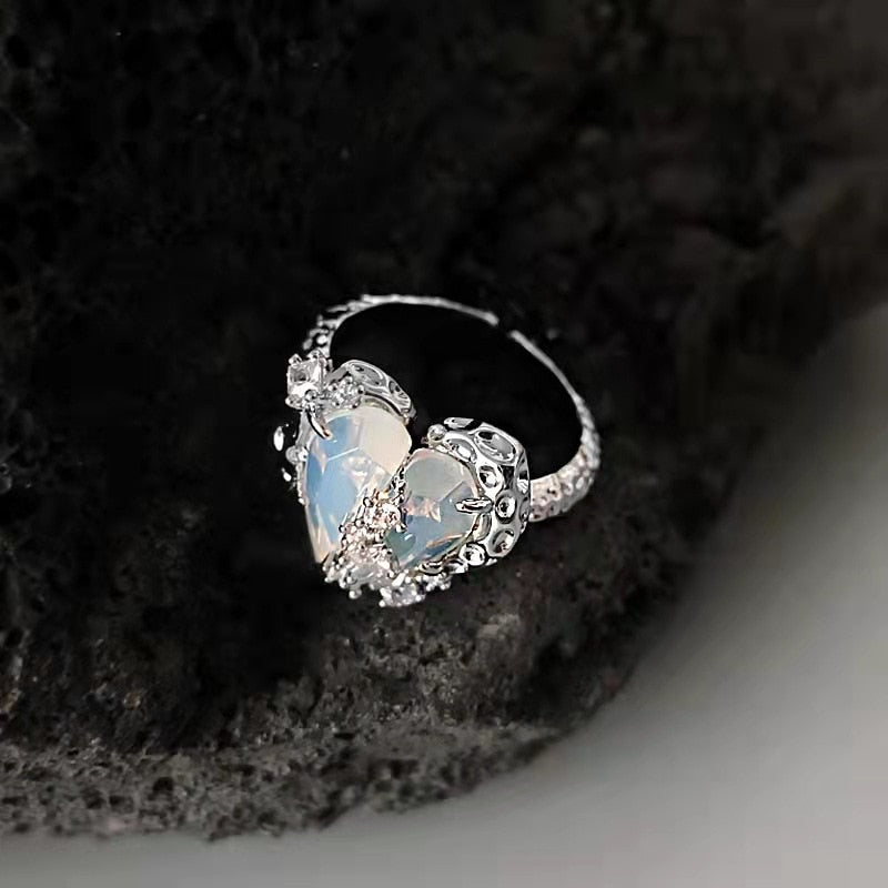 Minimalist Irregular Twined Finger Rings