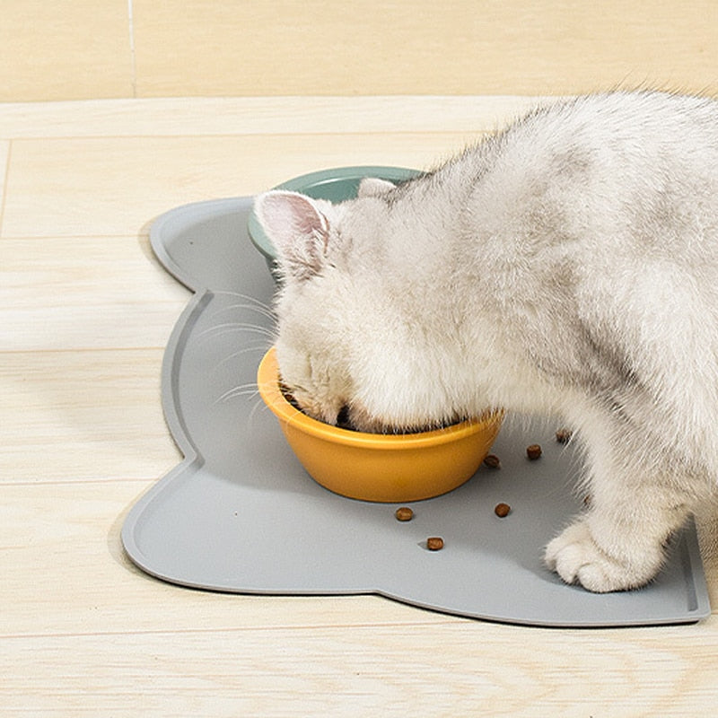 Pet Silicone Food Mat Portable Waterproof