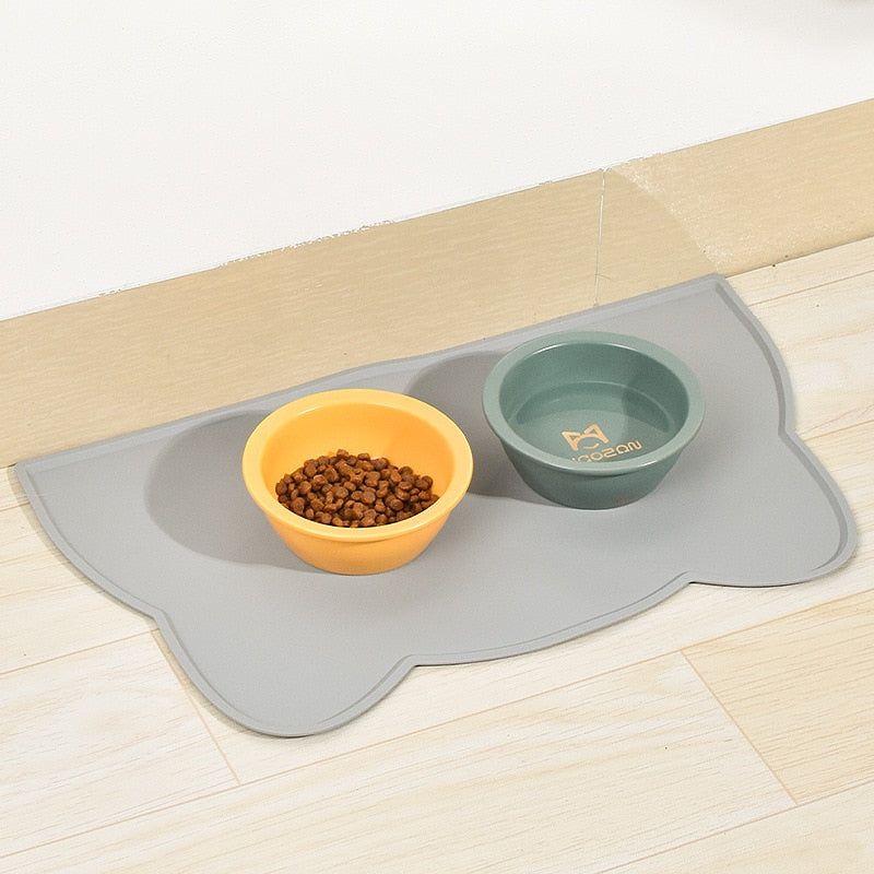Pet Silicone Food Mat Portable Waterproof