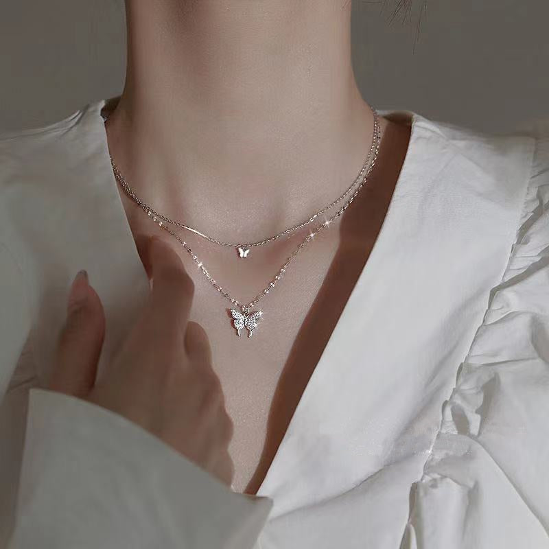 Exquisite Double Layer Clavicle Chain