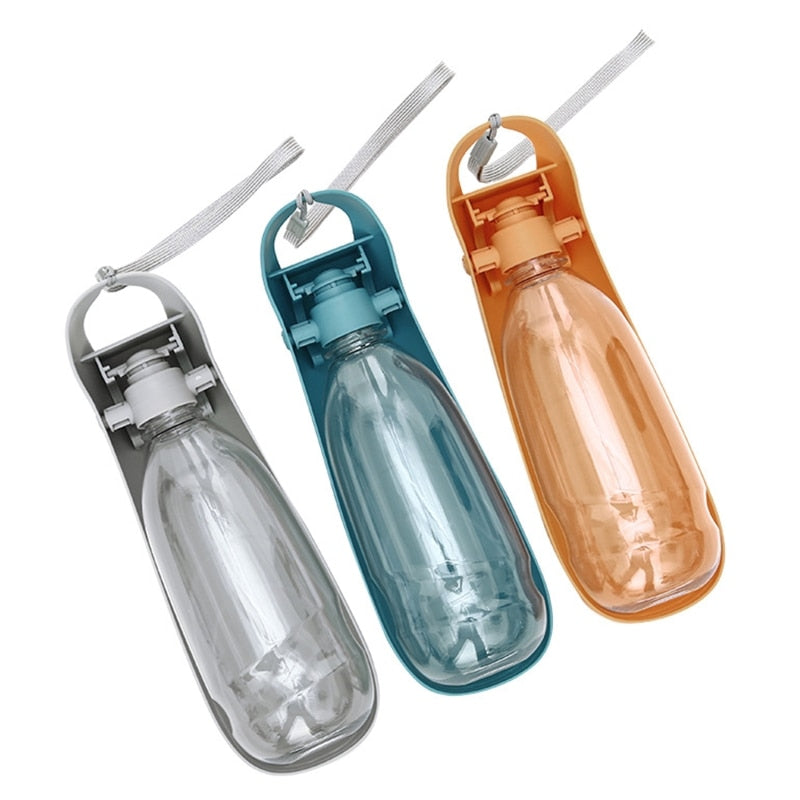 Foldable Pet Water Bottle Bowl