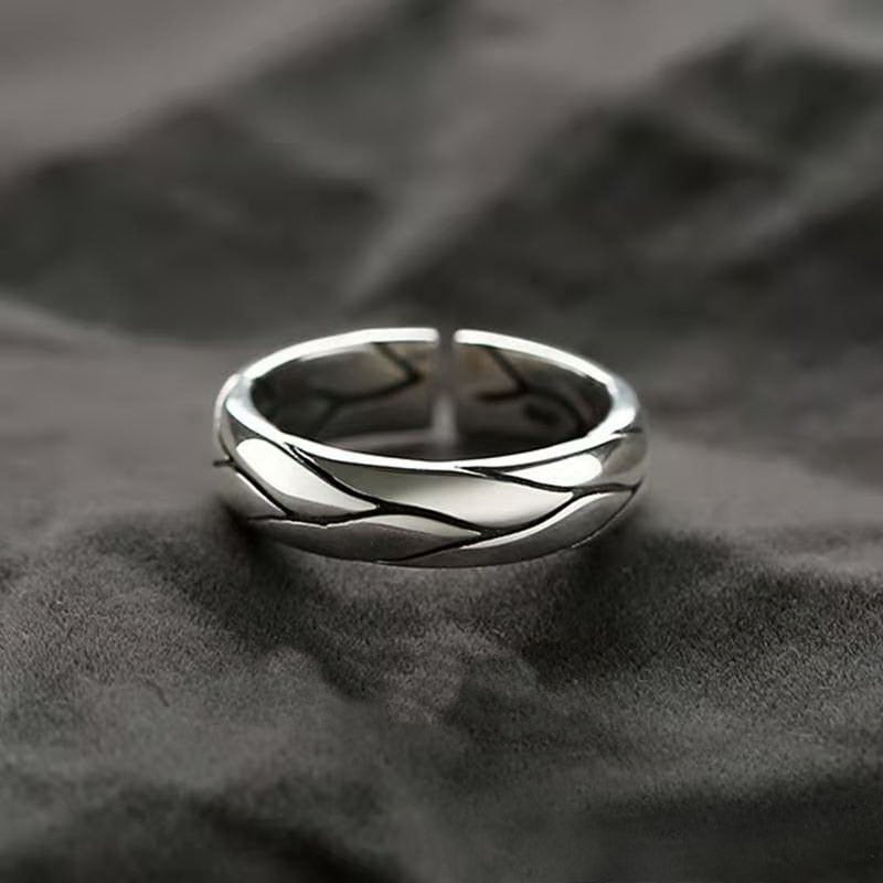Minimalist Irregular Twined Finger Rings