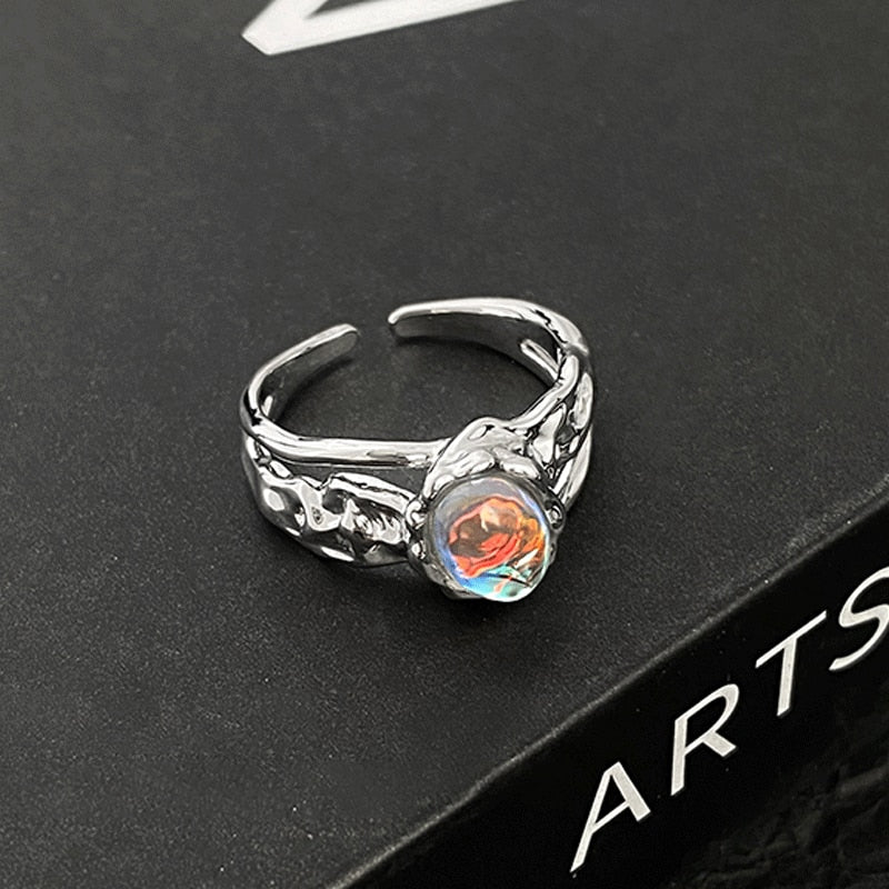 Minimalist Irregular Twined Finger Rings
