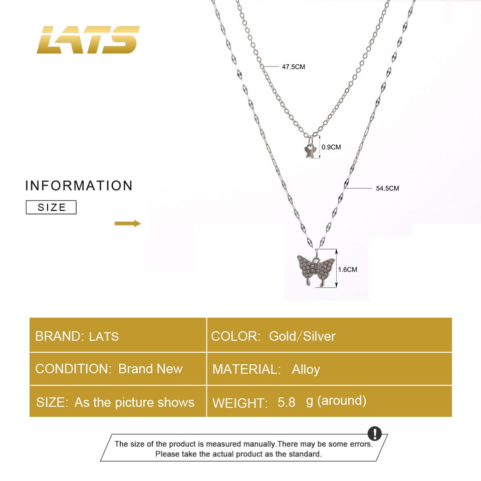 Exquisite Double Layer Clavicle Chain