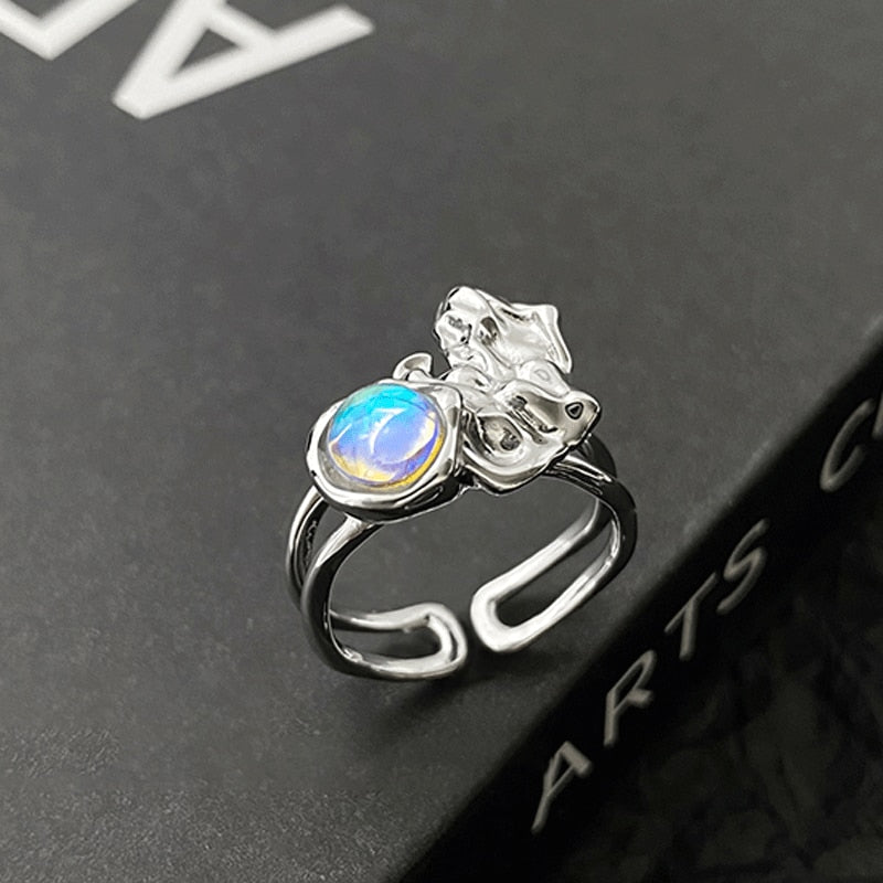 Minimalist Irregular Twined Finger Rings