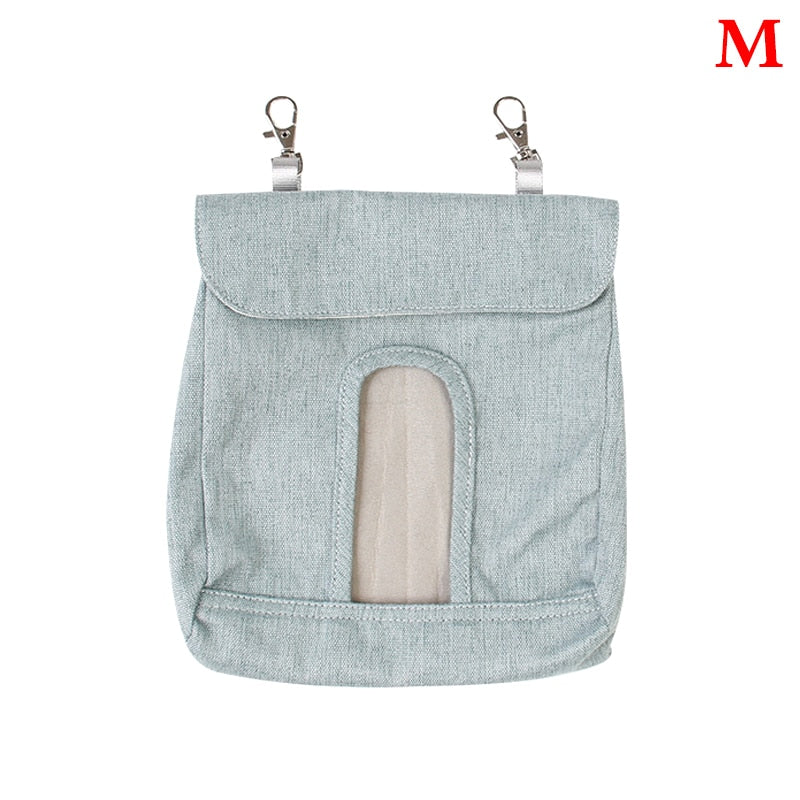 1PC Hanging Pouch Feeder Hay Bag Holder with Hooks