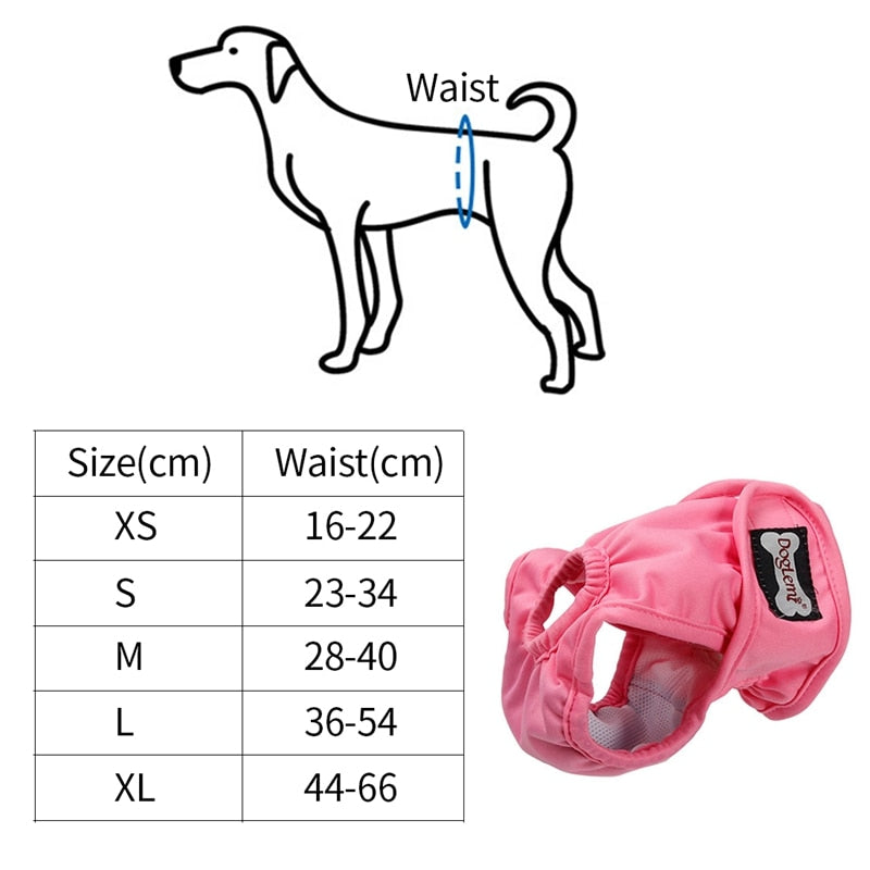 Dog Diaper Shorts for Large Dog