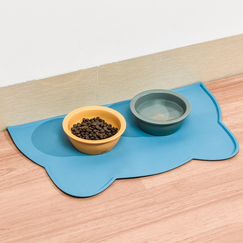 Pet Silicone Food Mat Portable Waterproof