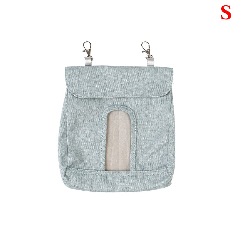 1PC Hanging Pouch Feeder Hay Bag Holder with Hooks
