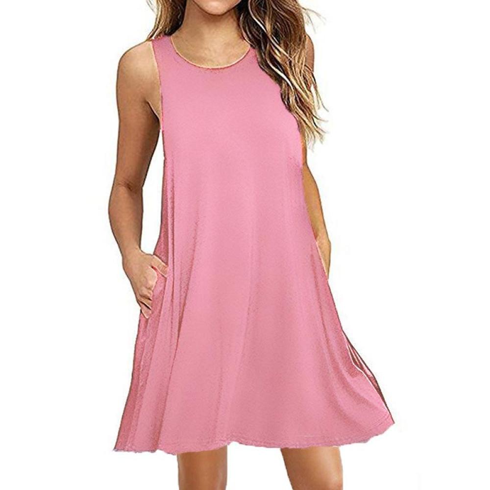 Women Black Blue Summer Dress 2022