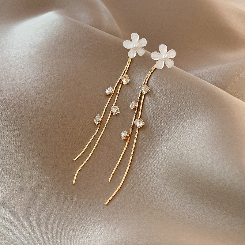 Crystal Butterfly Heart Star Dangle Earring