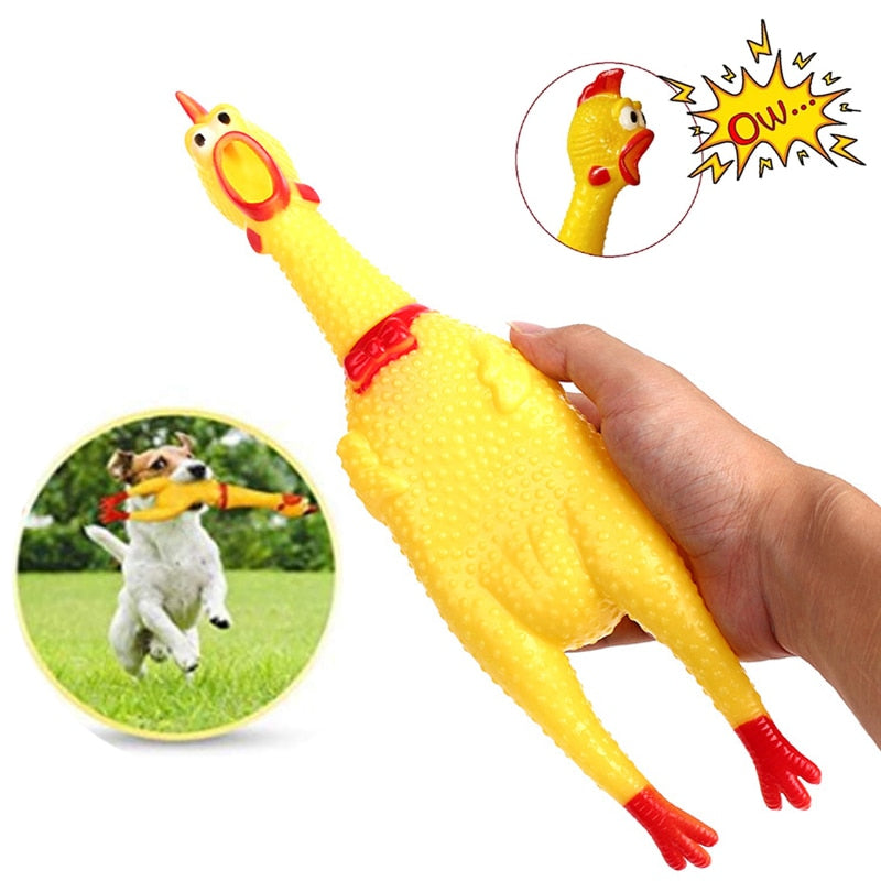 Screaming Chicken Squeeze Sound Toy