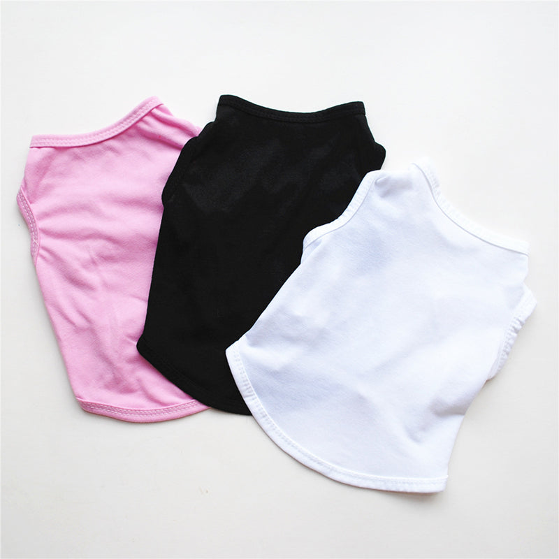 Vest Pet Clothes For Teddy Small Dog