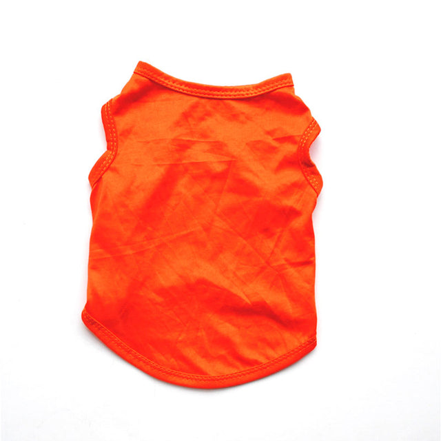 Vest Pet Clothes For Teddy Small Dog