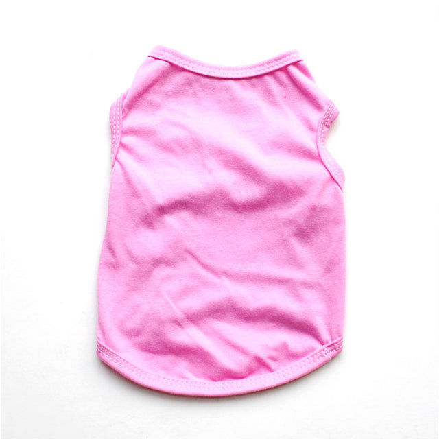 Vest Pet Clothes For Teddy Small Dog