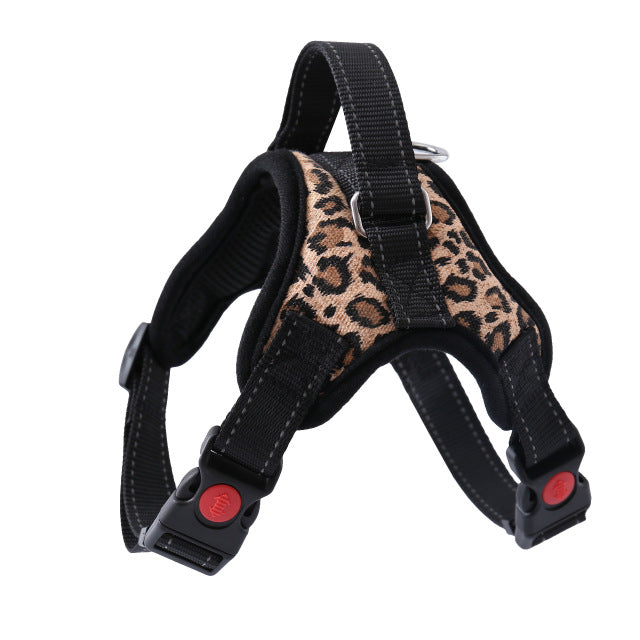 Pet Dog and Cat Adjustable Harness with Leash Reflective
