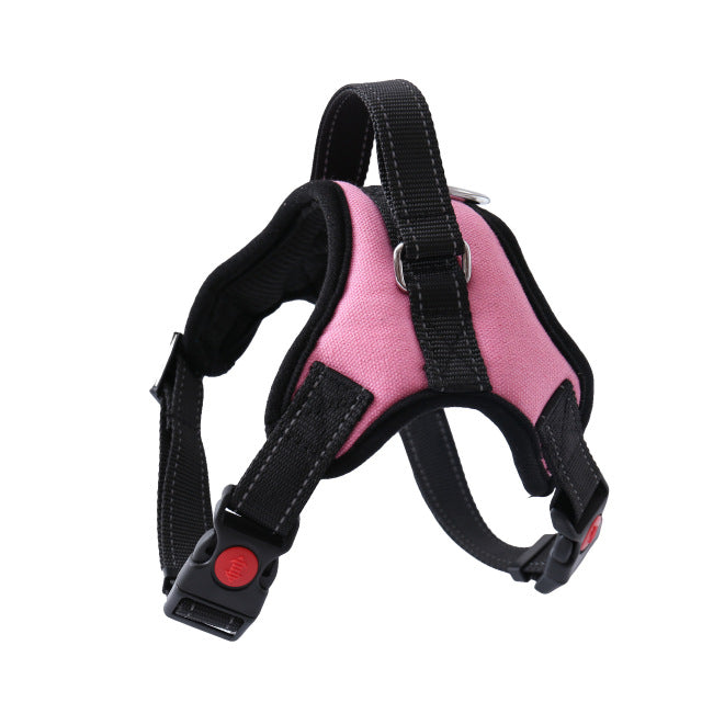Pet Dog and Cat Adjustable Harness with Leash Reflective