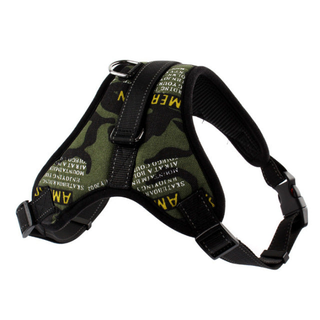 Pet Dog and Cat Adjustable Harness with Leash Reflective