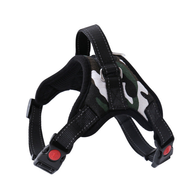 Pet Dog and Cat Adjustable Harness with Leash Reflective
