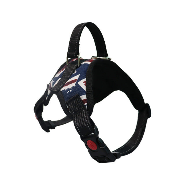 Pet Dog and Cat Adjustable Harness with Leash Reflective