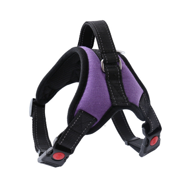 Pet Dog and Cat Adjustable Harness with Leash Reflective