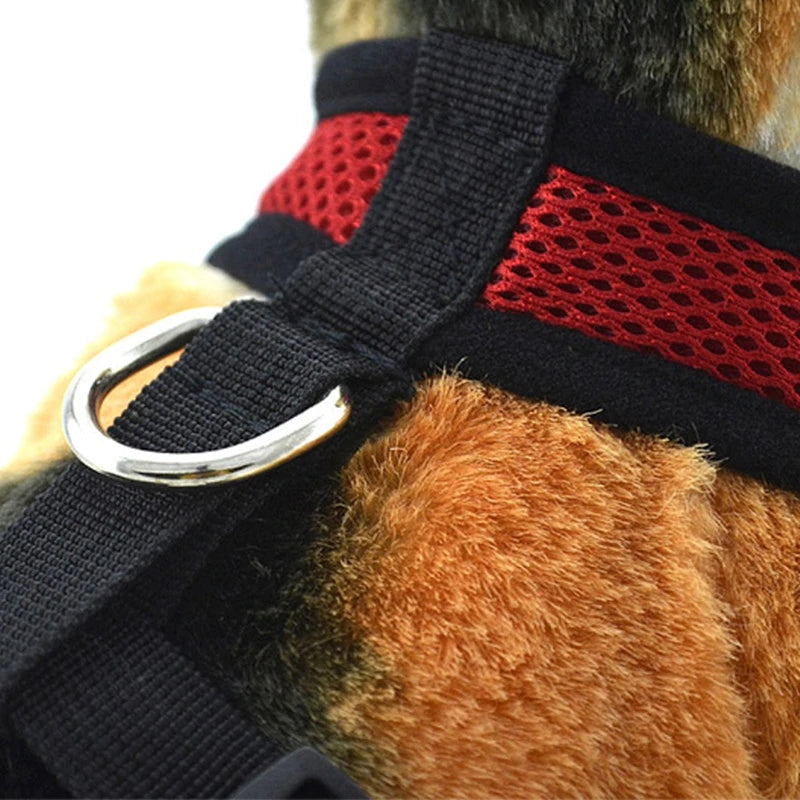 Adjustable Vest Walking Lead Leash