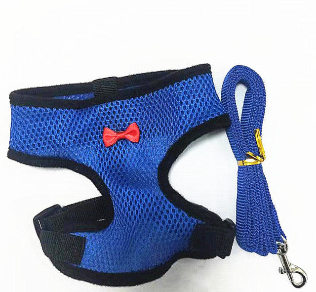 Adjustable Vest Walking Lead Leash
