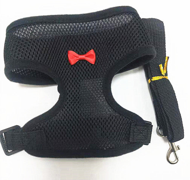 Adjustable Vest Walking Lead Leash