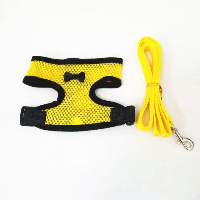 Adjustable Vest Walking Lead Leash