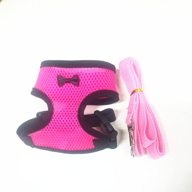 Adjustable Vest Walking Lead Leash