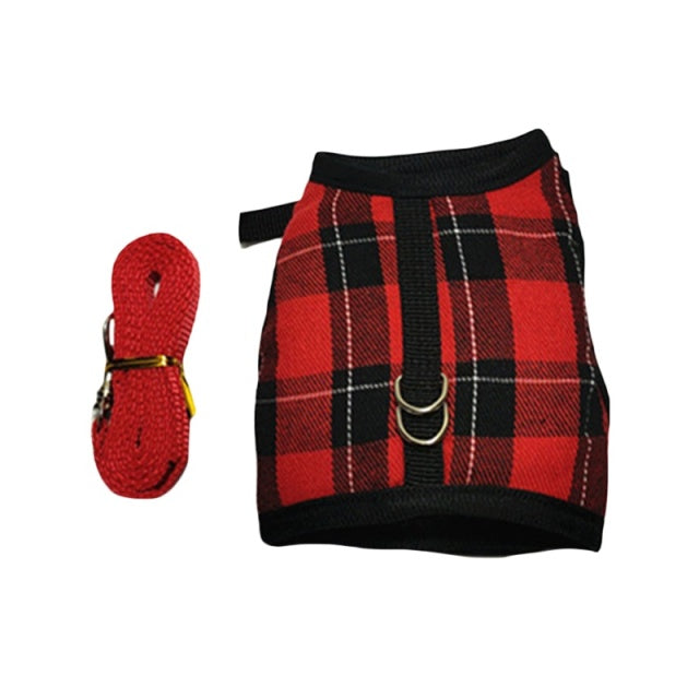 Rabbit Harnesses Vest Leashes Set