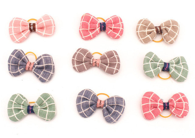 Small Dogs Bows Hair Accessories