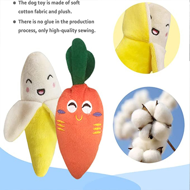 Plush Squeaky Toys Chewers for Pet