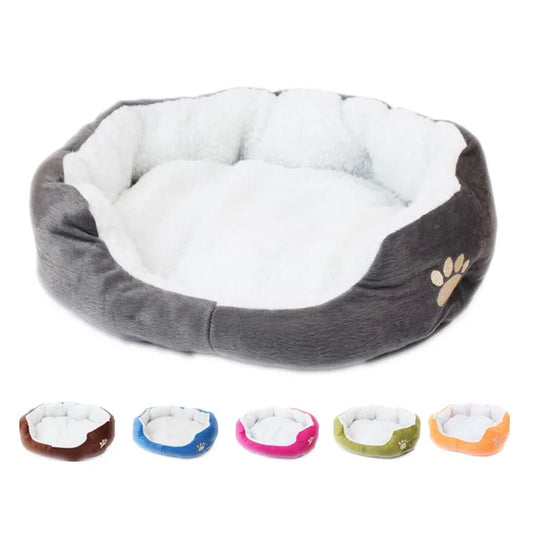 Cashmere Warming Hot Dog Bed House