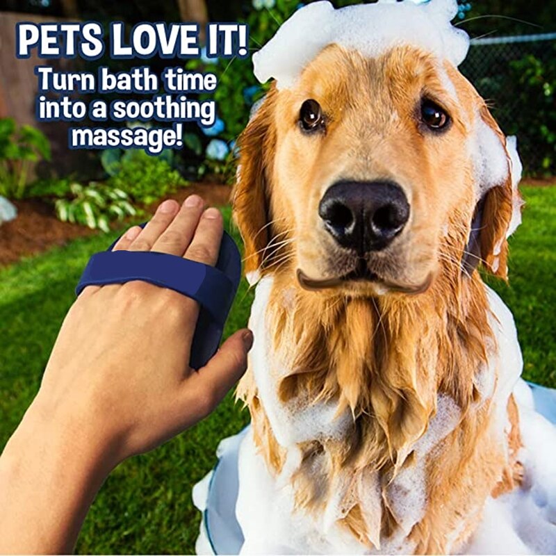 Silicone Washing Glove for pet