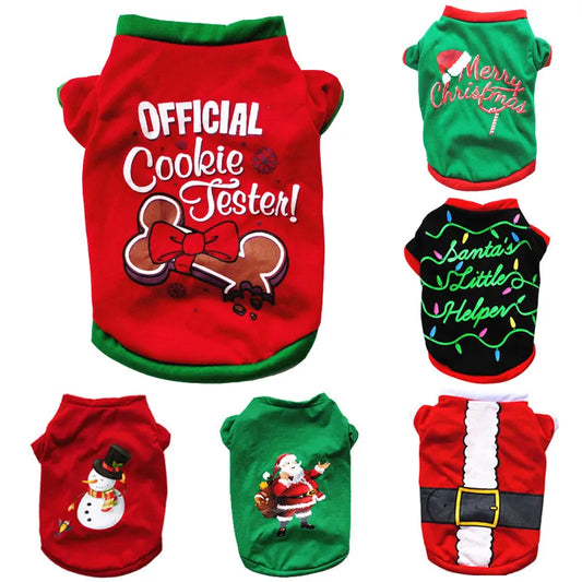 Christmas Costume Chihuahua Vest Shirt